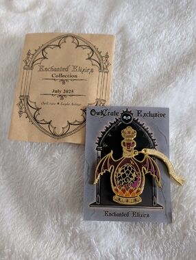 OwlCrate Exclusive Enchanted Elixirs A Song Of Fire And Ice Pin